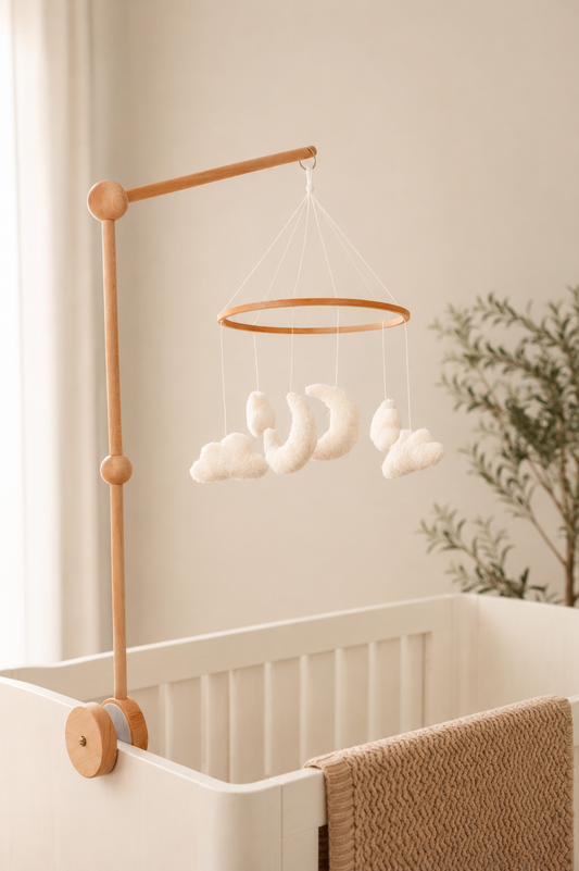 Bouclé Cloud & Moon Mobile