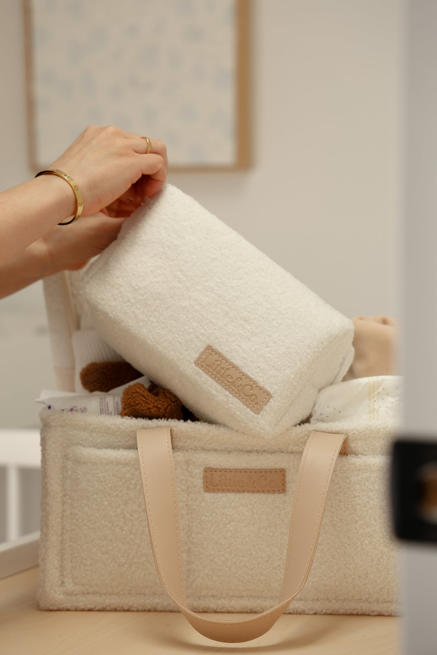 Elegantní Caddy - Organizér na pleny
