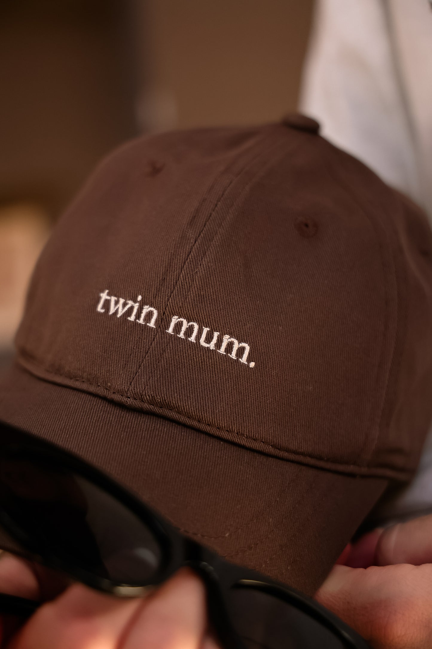 twin mum. hat