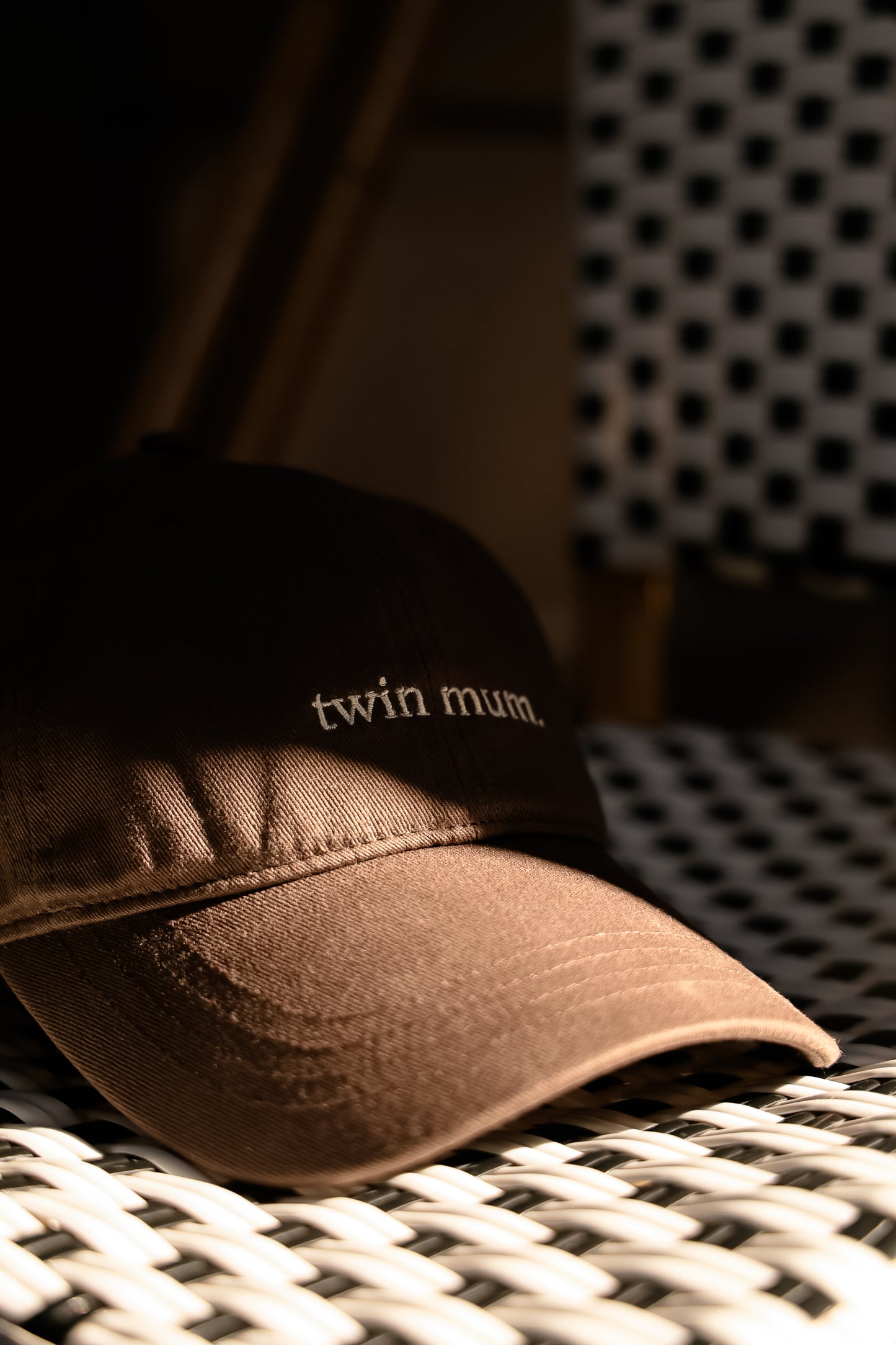 twin mum. hat