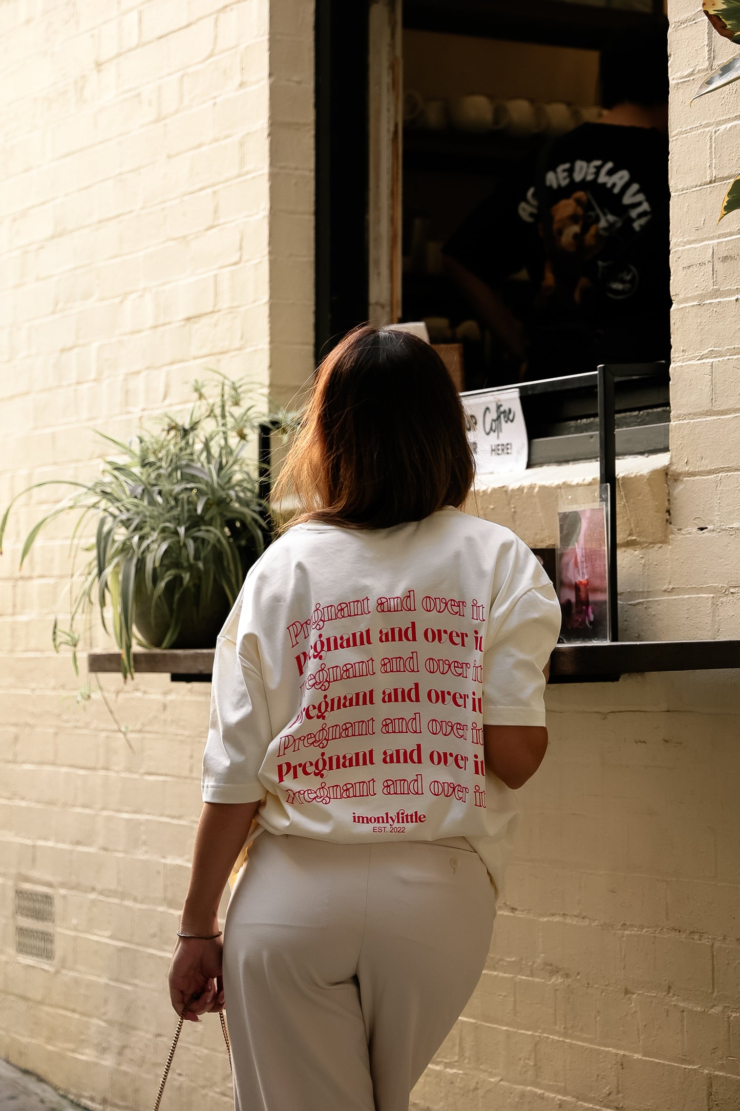 Pregnant and over it Tee