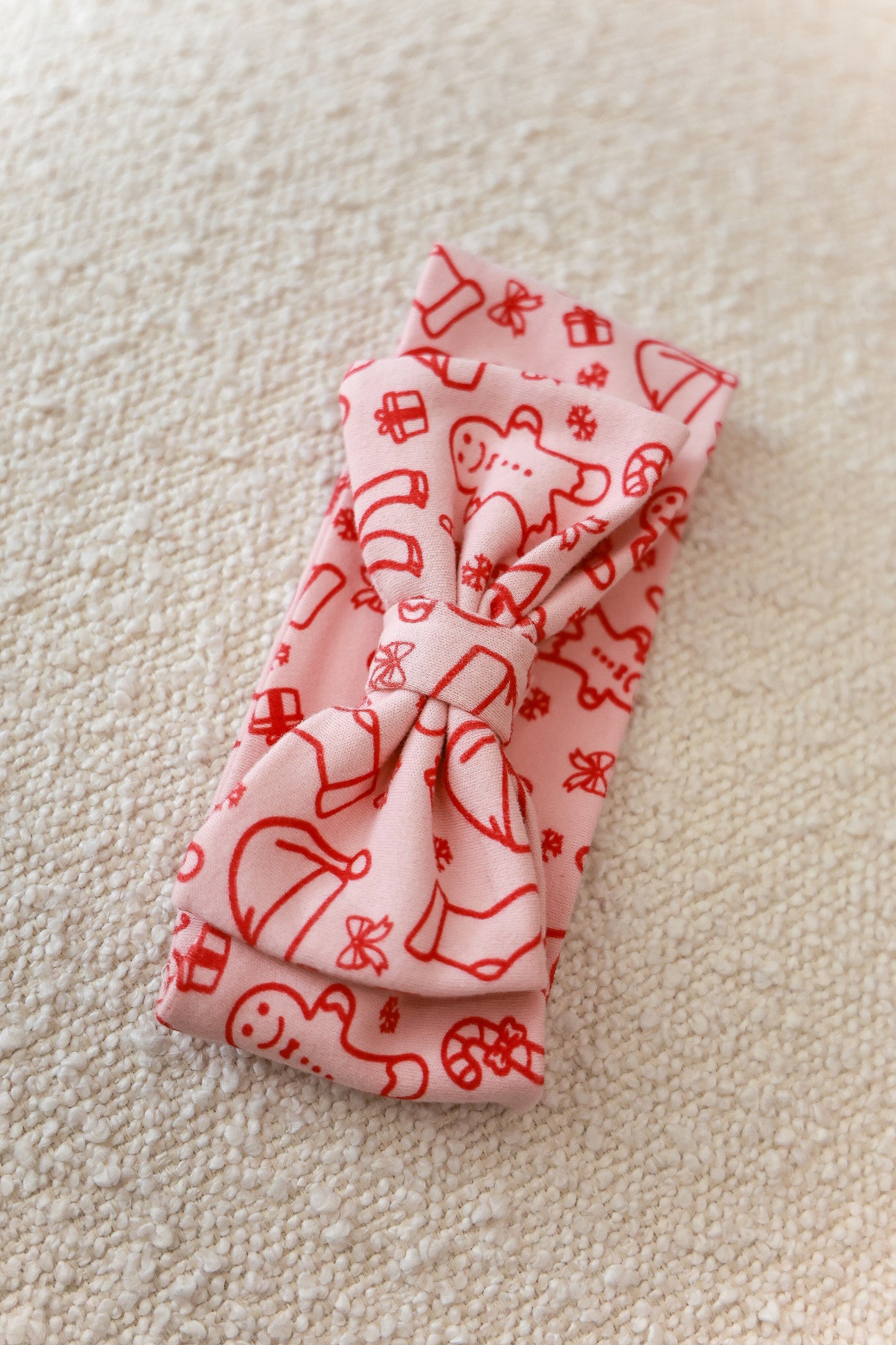 Merry Swaddle & Bow Set