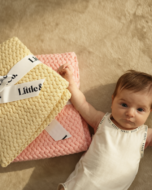 100% Organic Cotton Blanket Butter Cream