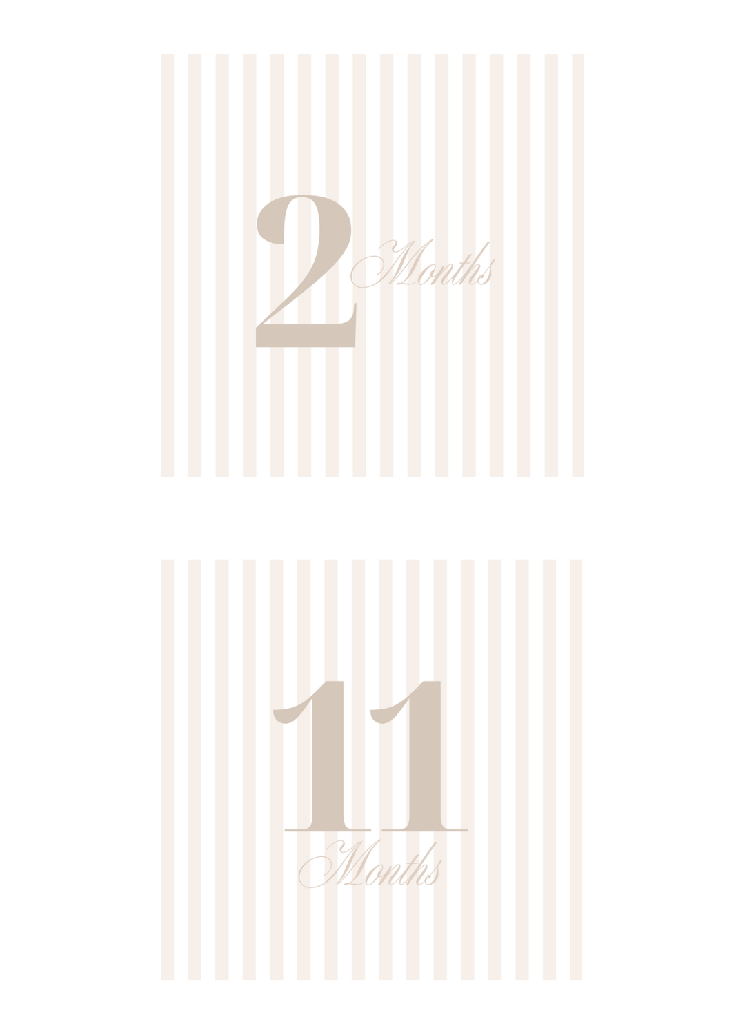 FREE Milestone Cards
