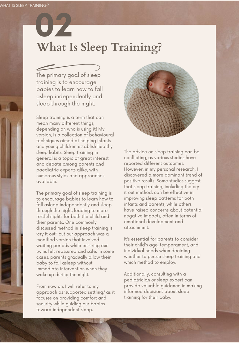 Gentle Sleep Training Success