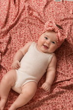 Merry Swaddle & Bow Set