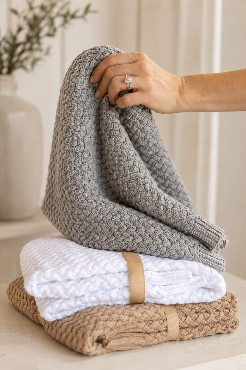 100% Organic Blanket Trio Bundle