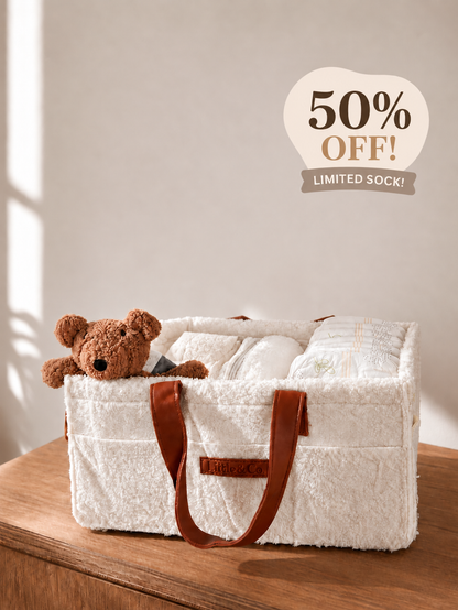 Factory Sample –  Bouclé Pocketed  Caddy