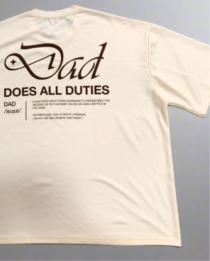 "Dad" Oversized T-Shirt