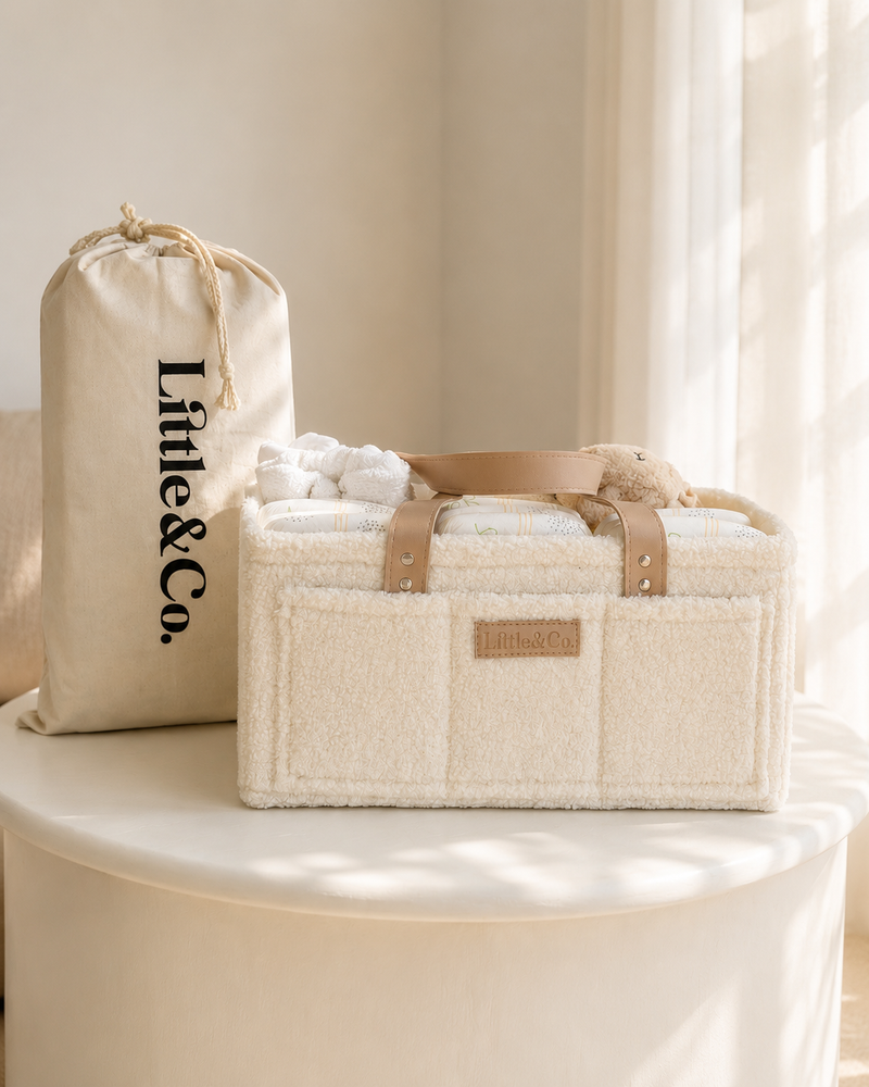 Bouclé Sleek Nappy Caddy