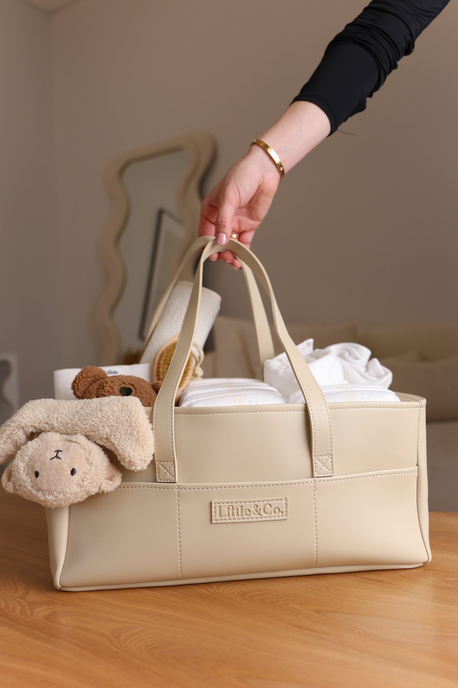 Best Nappy Caddy Baby Nappy Caddy Organiser – Little Co