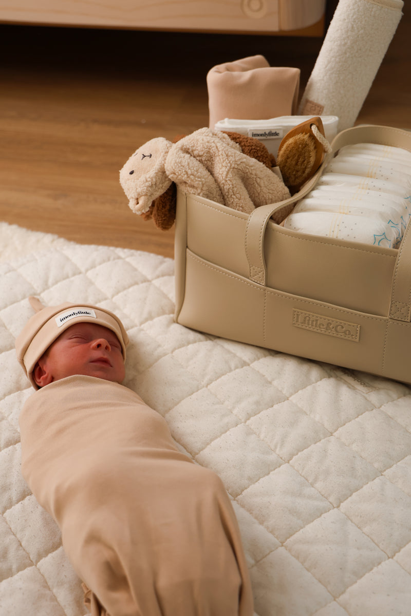 Luxe Naddy Caddy Newborn Sand Colour