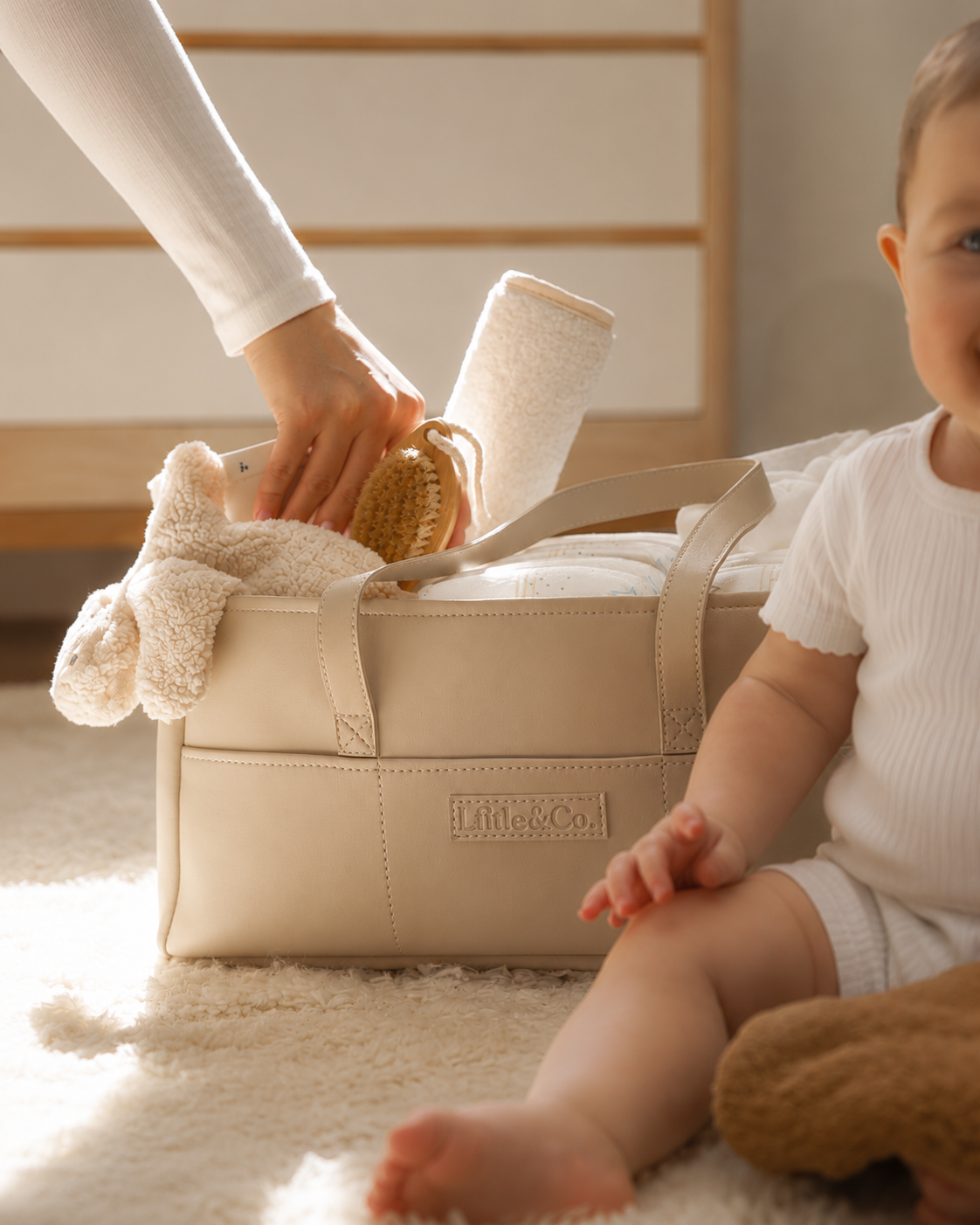 Little & Co Luxe Nappy Caddy 