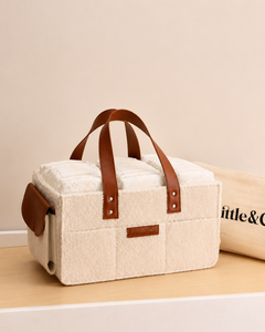 Bouclé Pocketed Nappy Caddy