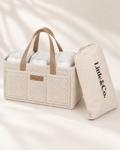 Bouclé Sleek Nappy Caddy