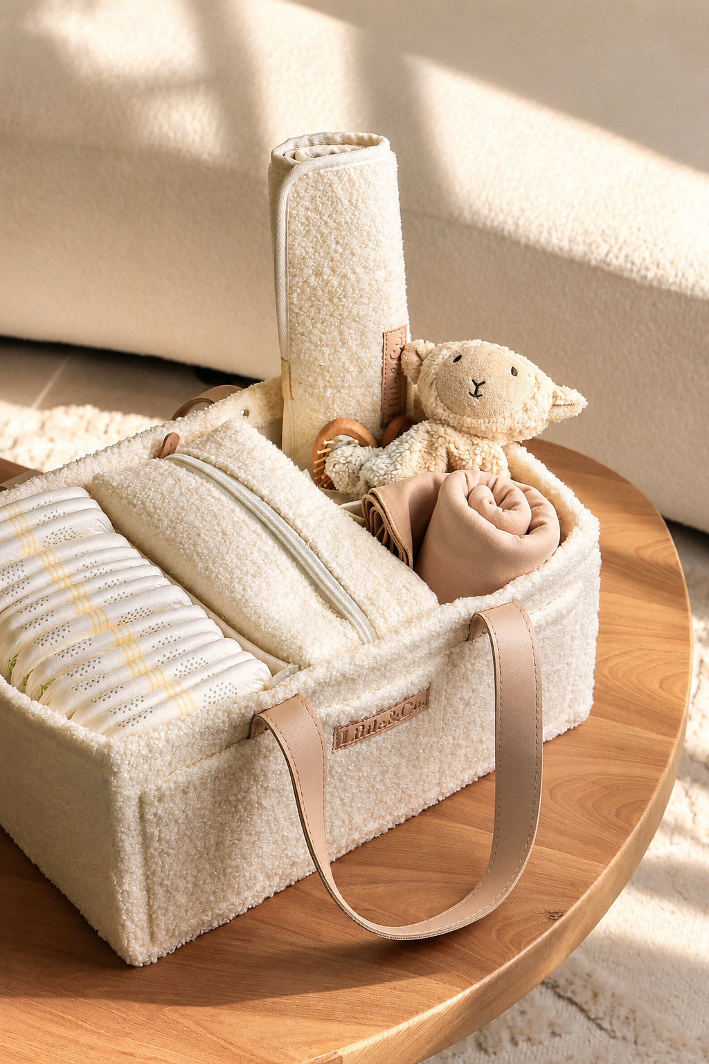 Nappy Caddy setup