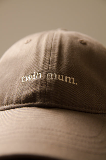 twin mum. hat