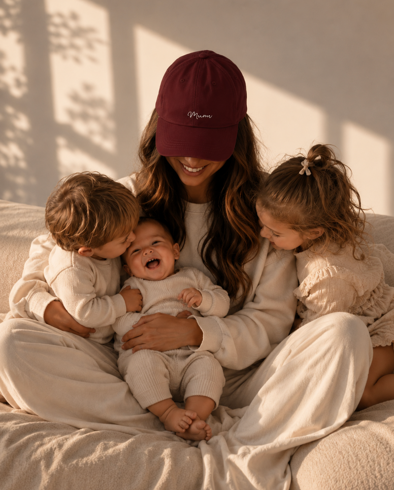 Embroidered Mum Hat