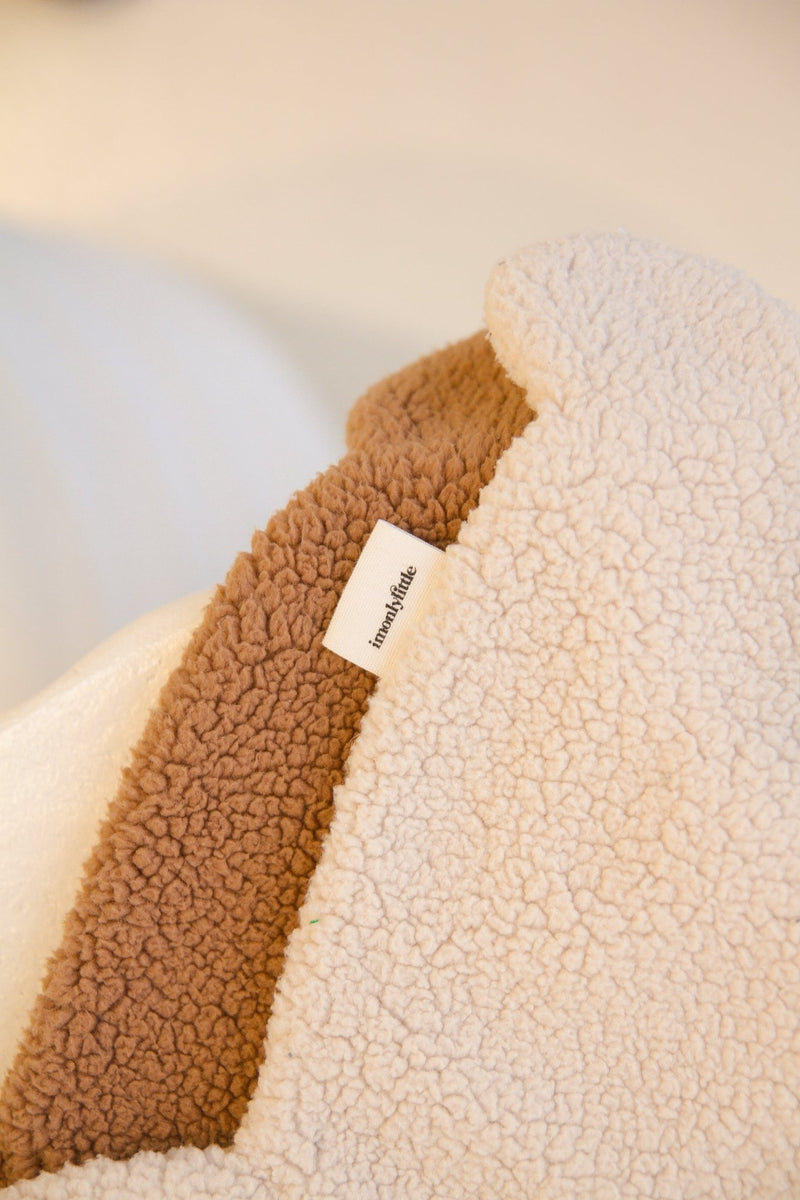 close up of textured fabric